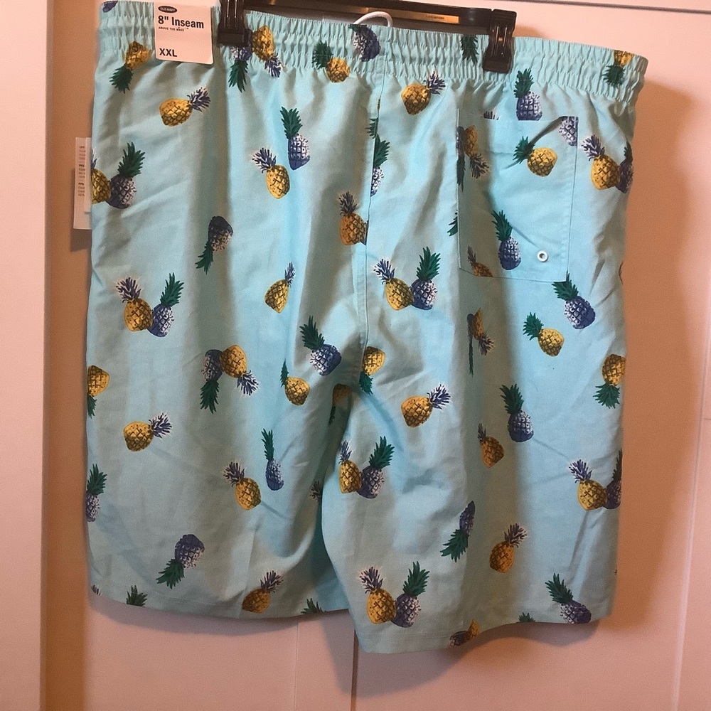 Old Navy Printed Swim Trunks for Men New size XXLARGE - Picture 3 of 13